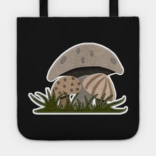 Shrooms | Felt Look Mushrooms | Cherie's Art(c)2020 Tote