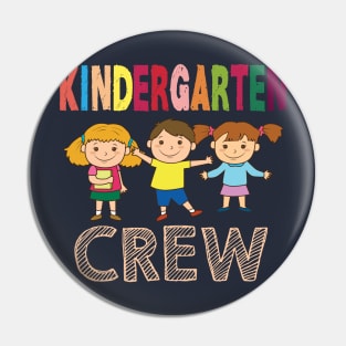 Kindergarten Crew Pin