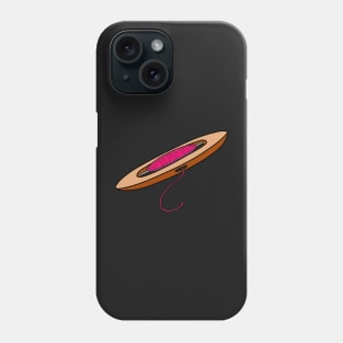 magenta weaving shuttle Phone Case