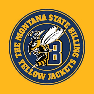 the yellow montana state billing T-Shirt