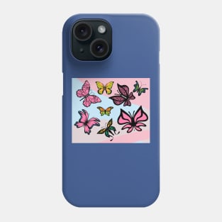 Beautiful Colorful Butterflies Phone Case