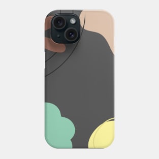 Minimalist aesthetic art colorfull Phone Case