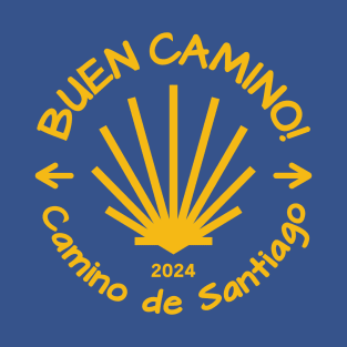 Camino de Santiago Trek 2024 T-Shirt