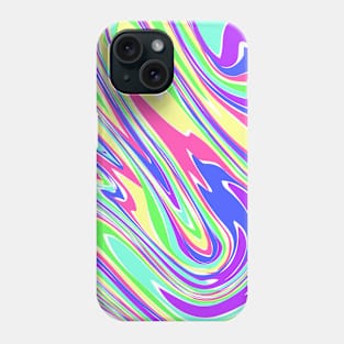 Colorful Swirl Liquid Wave Phone Case