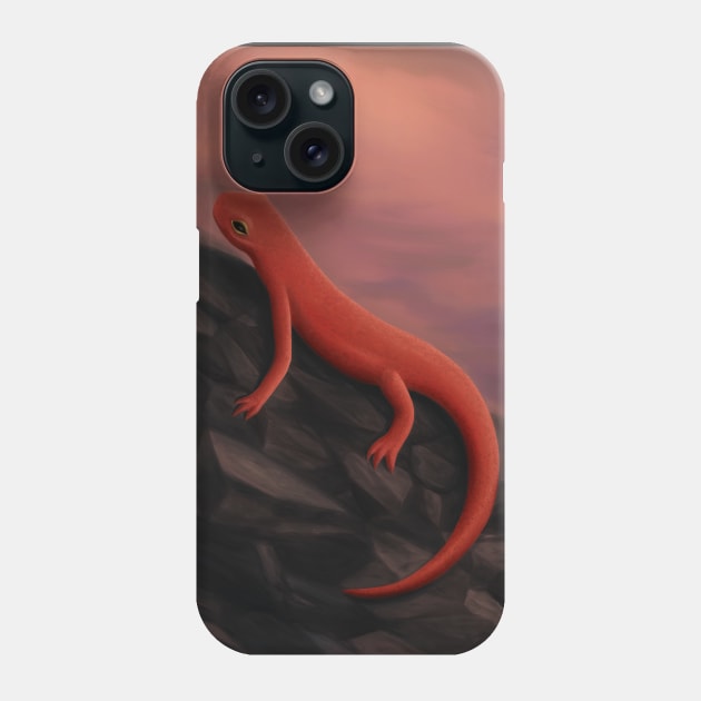 Salamander Phone Case by BastetLand