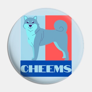 cheems Tshirt Pin