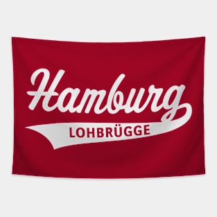 Hamburg Lohbrügge (Lohbrügger / Lohbrüggerin / White) Tapestry