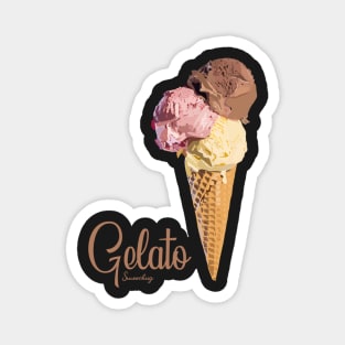 Ice Cream Foodies Magnet