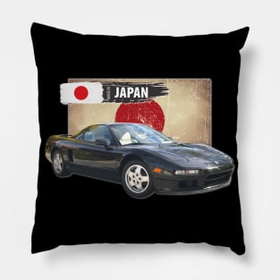 1990 Acura NSX in Berlina Black 01 Pillow