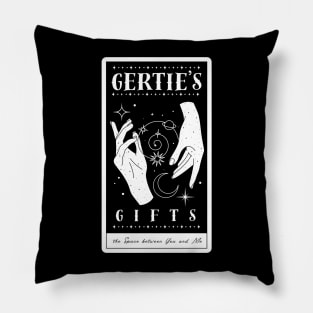Gertie’s Gifts Tarot Card | The Space Between You and Me | Ashley B. Davis Pillow
