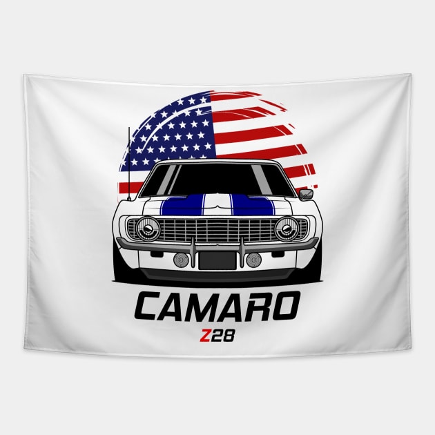 CAMARO Z28 USA MK1 Tapestry by RacingSize