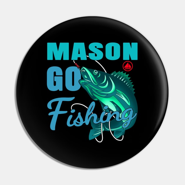 Mason Go Fishing Pin by jeric020290