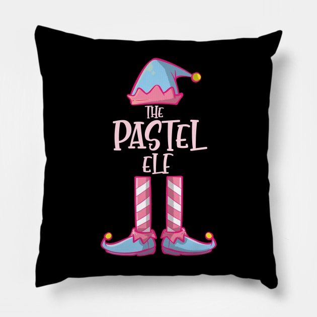 Pastel Goth Christmas Elf Kawaii Gothic Sarcastic Eboy Egirl Pillow by TellingTales