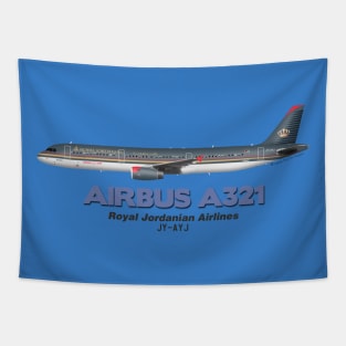 Airbus A321 - Royal Jordanian Airlines Tapestry