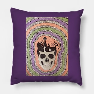 Skull Pillow