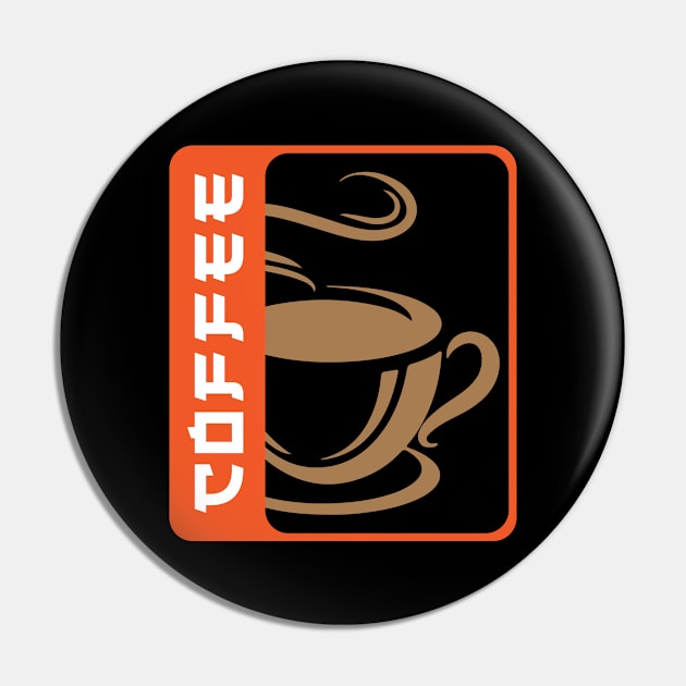 Coffee Cup I Coffee Bean I Caffeine I Coffee Pin by Shirtjaeger