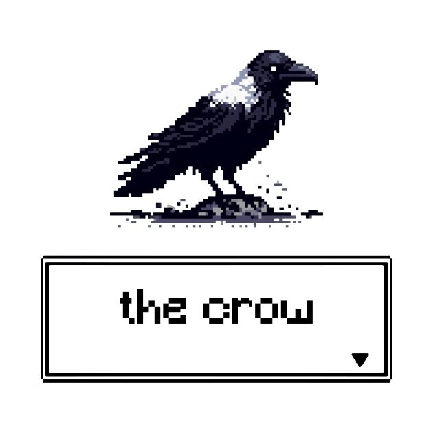 the crow by PXLART