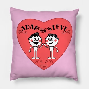 Adam And Steve Pillow