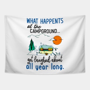 Camping Campground Tapestry