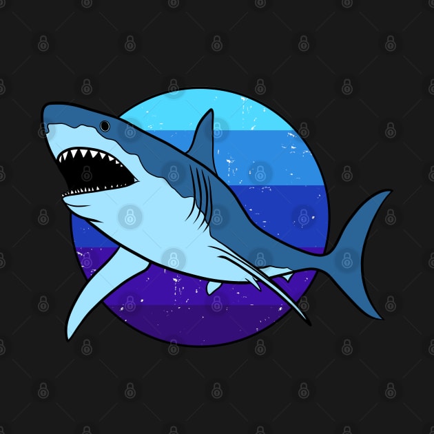 great white shark by Kuchinska design