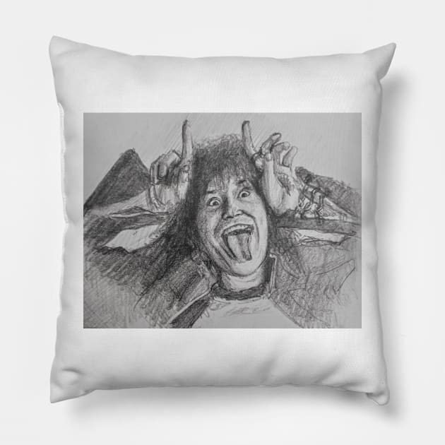 Stranger Things: Eddie Munson Pillow by SarahJane