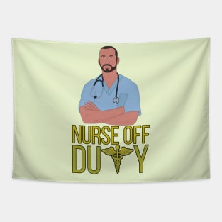 Nurse Off Duty Tapestry