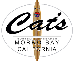 Cat's Surfboards Magnet