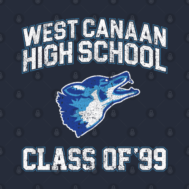 Discover West Canaan High School Class of 99 - Varsity Blues - T-Shirt