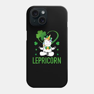 s s HapSt Patricks Day Unicorn Lepricorn C Phone Case