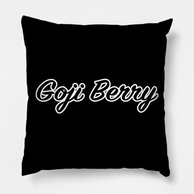 Goji berry Pillow by lenn