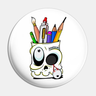 Creative skull Pin