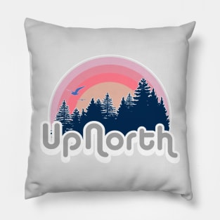 Retro Up North Pillow