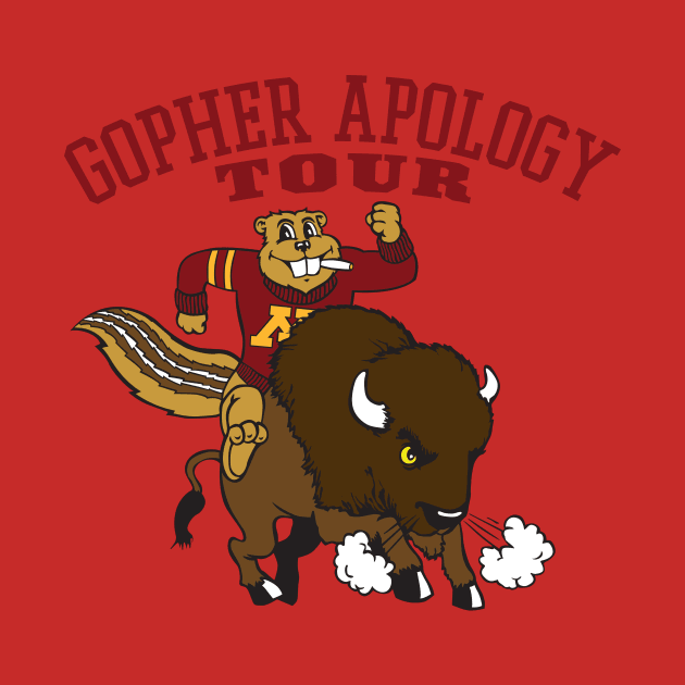 Gopher Apology Tour by MindsparkCreative