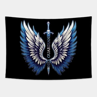 Angel Wings Couple Matching Gift for Boyfriend Tapestry