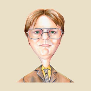 Dwight Schrute Portrait T-Shirt