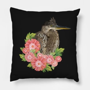 Blue heron Pillow