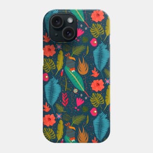 Jungle design, jungle illustration. Bring the rainforest into your home. Phone Case