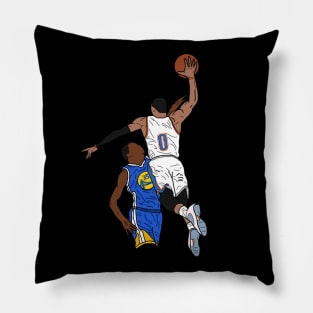 Westbrook dunks on Durant... Pillow