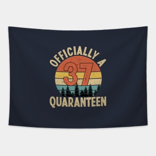 officially a quaranteen 37th birthday Tapestry