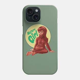 Nature Girl Lady Bigfoot Phone Case