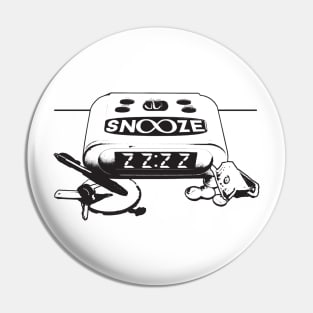 Snooze Infinitely Pin