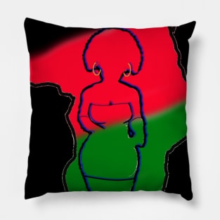 African Woman Pillow