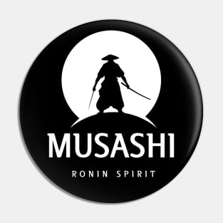 MUSASHI - RONIN SPIRIT (white edition) Pin