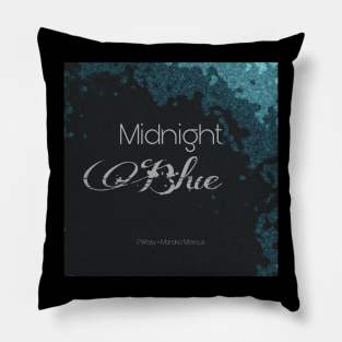 Midnight Blue Merch Pillow