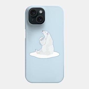 Polar Bear Plunderphonics Phone Case