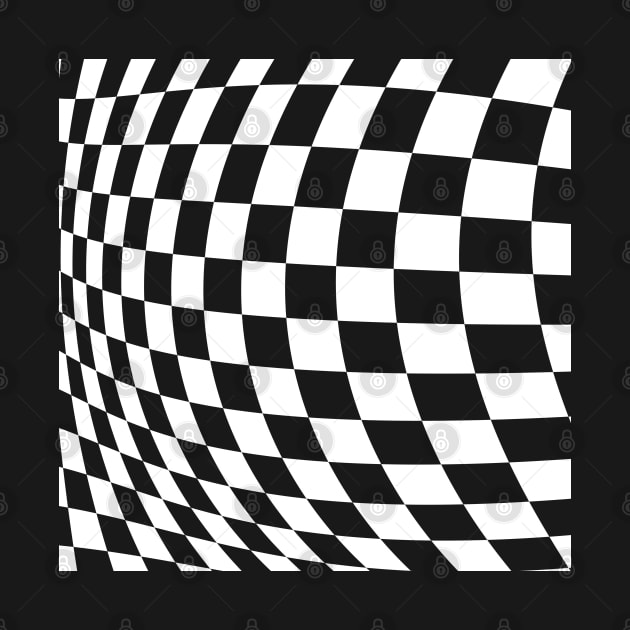 Warped Checkerboard Pattern by Suneldesigns