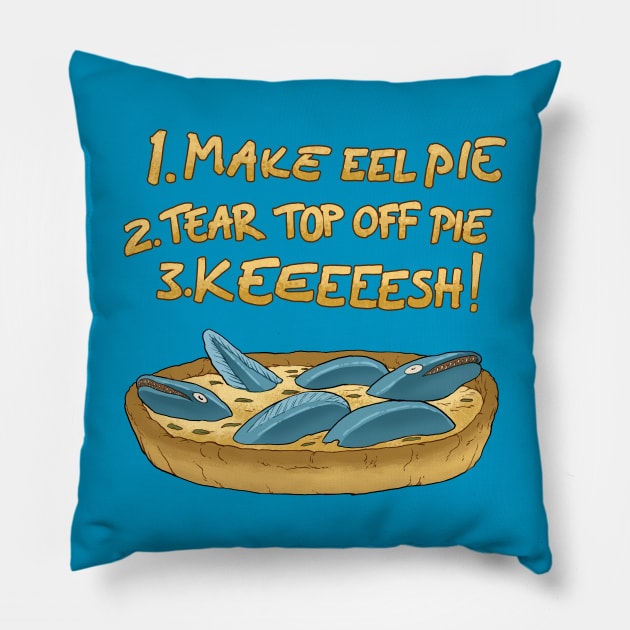 Keeeeesh! Pillow by Rusty Quill