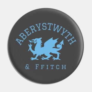 Aberystwyth and Ffitch, Classic Welsh town Pin