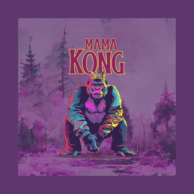 Mama Kong Brave Mother by 3nityONE