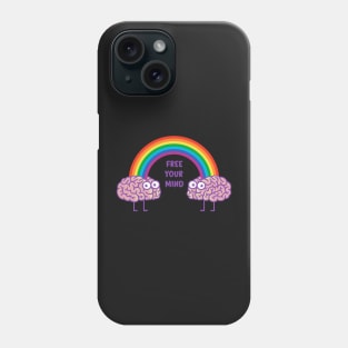 free your mind Phone Case